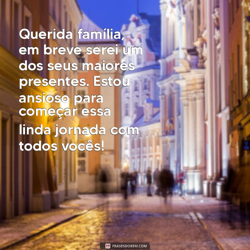 Como Criar uma Carta de Revelação do Bebê que Encantará sua Família 