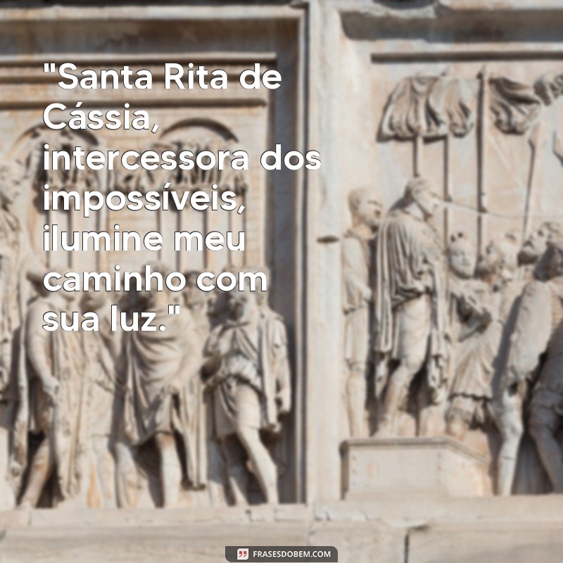 santa rita de cassia frases 