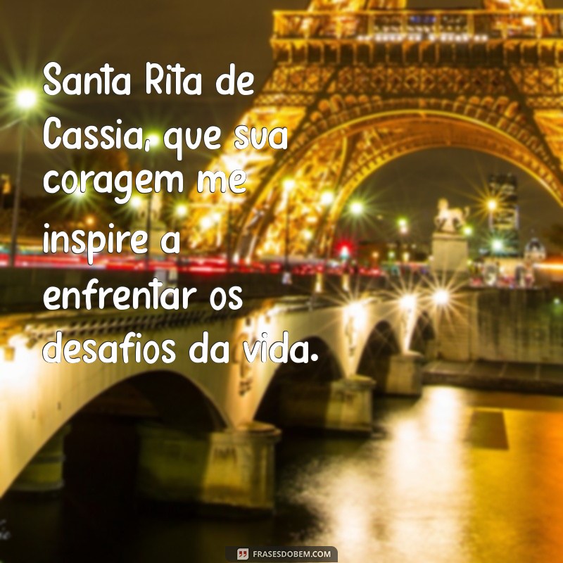 Frases Inspiradoras de Santa Rita de Cássia para Reflexão e Esperança 