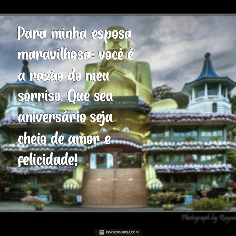 Mensagens Emocionantes de Aniversário para Celebrar Sua Esposa Maravilhosa 