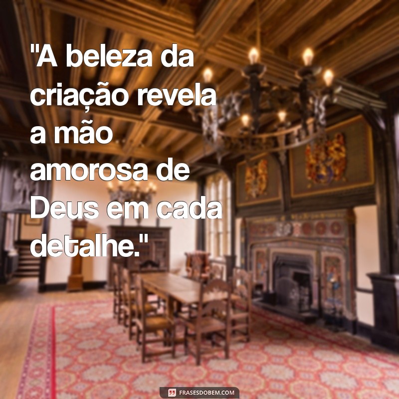 frases das maravilhas de deus 