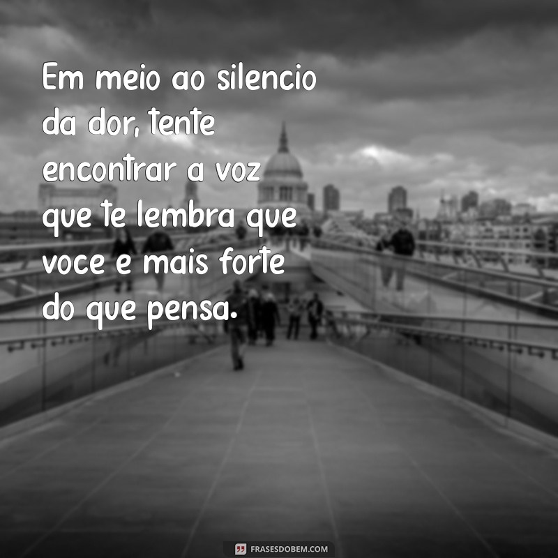 Mensagens de Apoio para Superar a Depressão: Palavras que Curam 