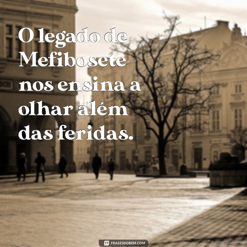 Quem foi Mefibosete na Bíblia: História, Significado e Lições 