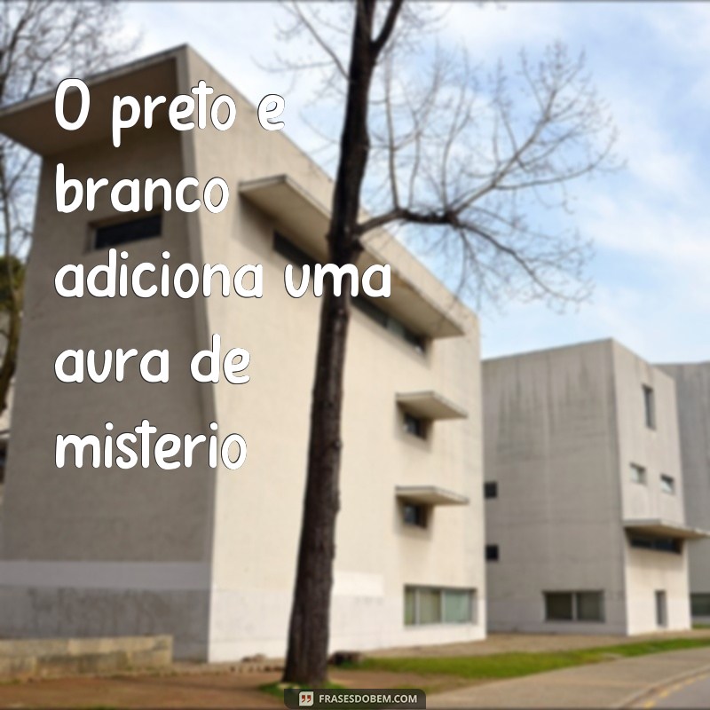 Descubra as melhores frases para legendar suas fotos em preto e branco 