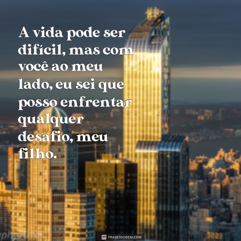 Emocionantes Frases de Amor de Mãe Solteira para Filho no Tumblr 