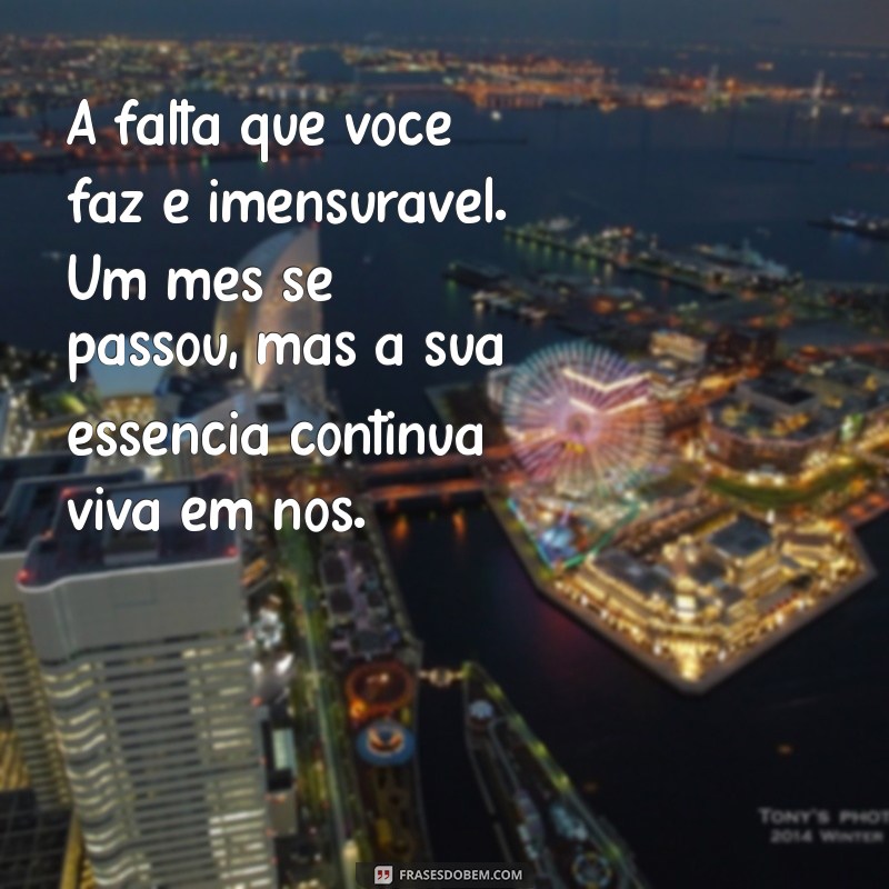 Como Lidar com a Perda: Mensagens para Comemorar 1 Mês de Falecimento 