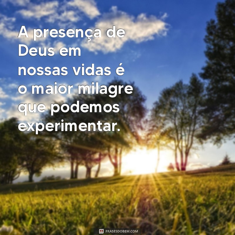 Descubra Inspiração: Frases Poderosas sobre os Milagres de Deus 