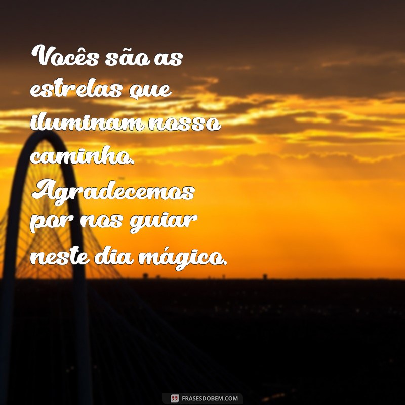 Mensagens Emocionantes para Padrinhos de Casamento: Como Agradecer com Amor 