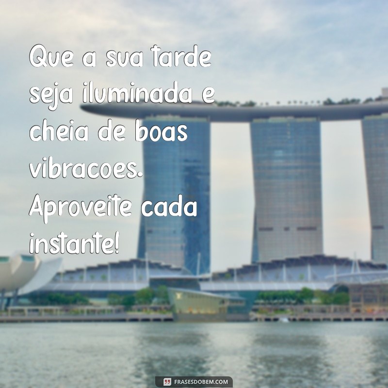 Mensagens Inspiradoras de Boa Tarde para um Sábado Perfeito 