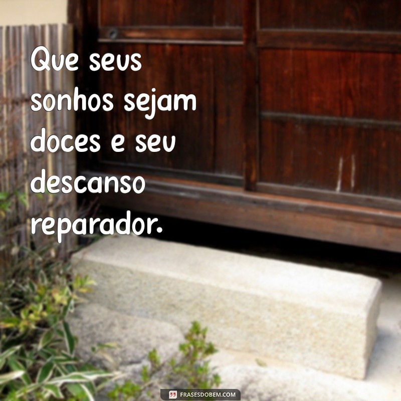 Frases Inspiradoras para um Bom Descanso com Carinho 