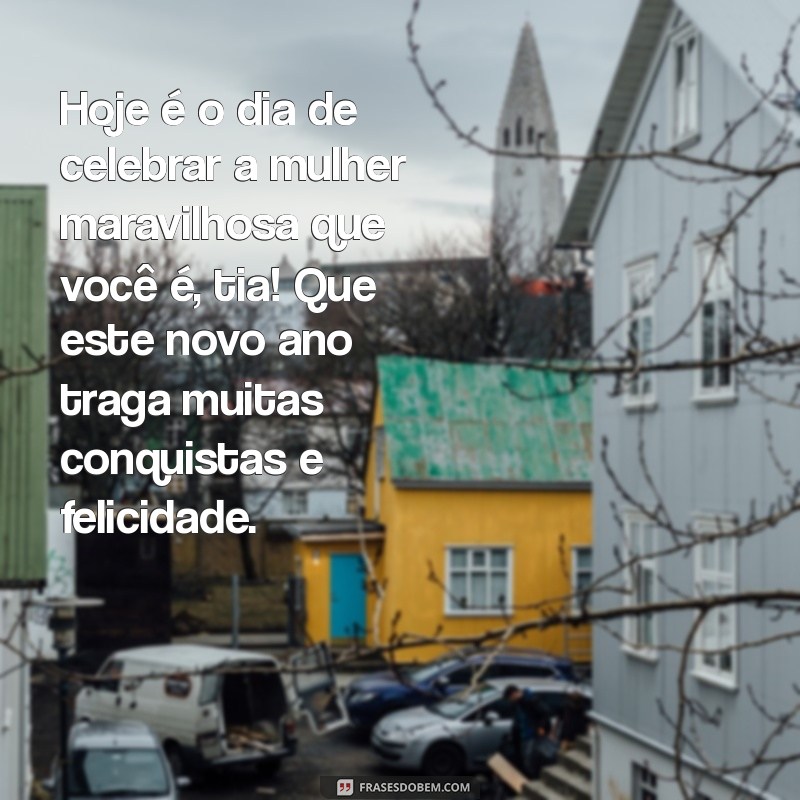 Mensagens Carinhosas de Aniversário para Tias: Celebre com Amor! 