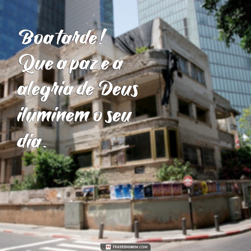 mensagem de boa tarde jw.org Boa tarde! Que a paz e a alegria de Deus iluminem o seu dia.