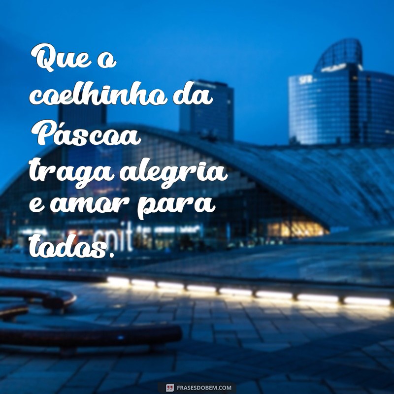 uma frases de páscoa 