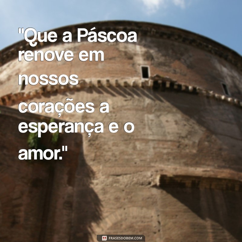 uma frases de páscoa 