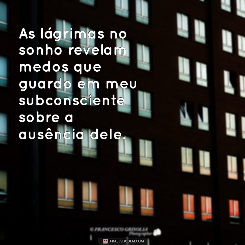 Significado de Sonhar que Meu Pai Morreu: Interpretações e Mensagens do Inconsciente 