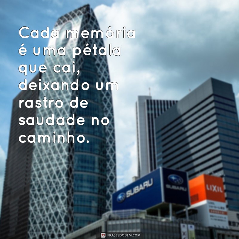 Frases de Saudade: Palavras que Tocam o Coração 