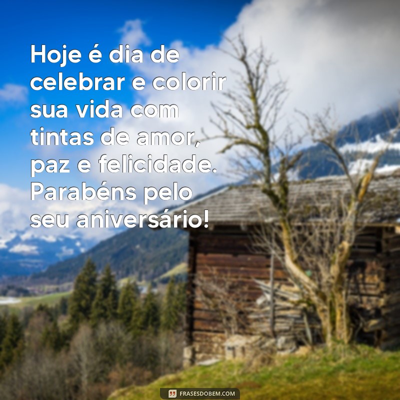 Encante com Frases de Feliz Aniversário para Colorir - Dicas e Ideias! 