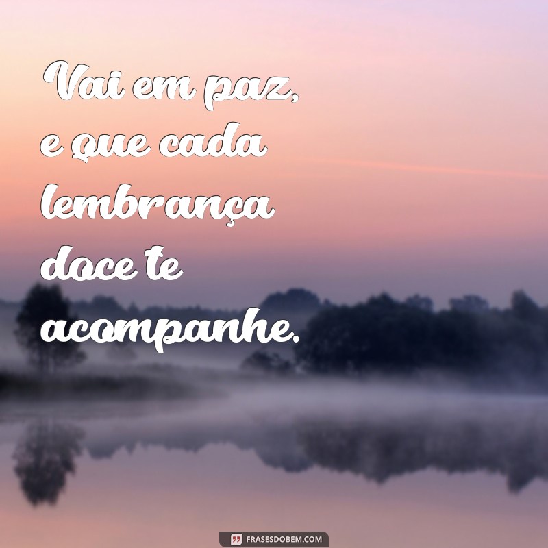 Despedidas Significativas: Mensagens de Conforto para Dizer Vai em Paz, Amigo 