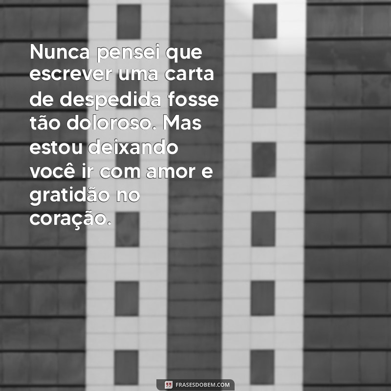 Como Escrever uma Carta de Despedida para um Grande Amor: Dicas e Exemplos Emocionantes 