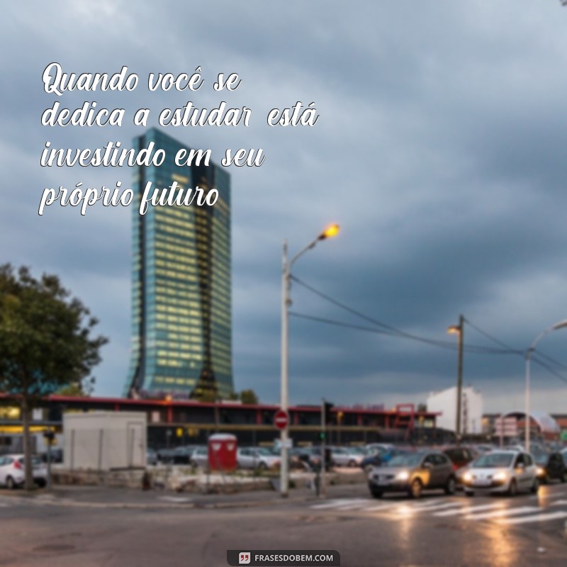 Frases Inspiradoras para Motivar seus Estudos e Aumentar sua Produtividade 