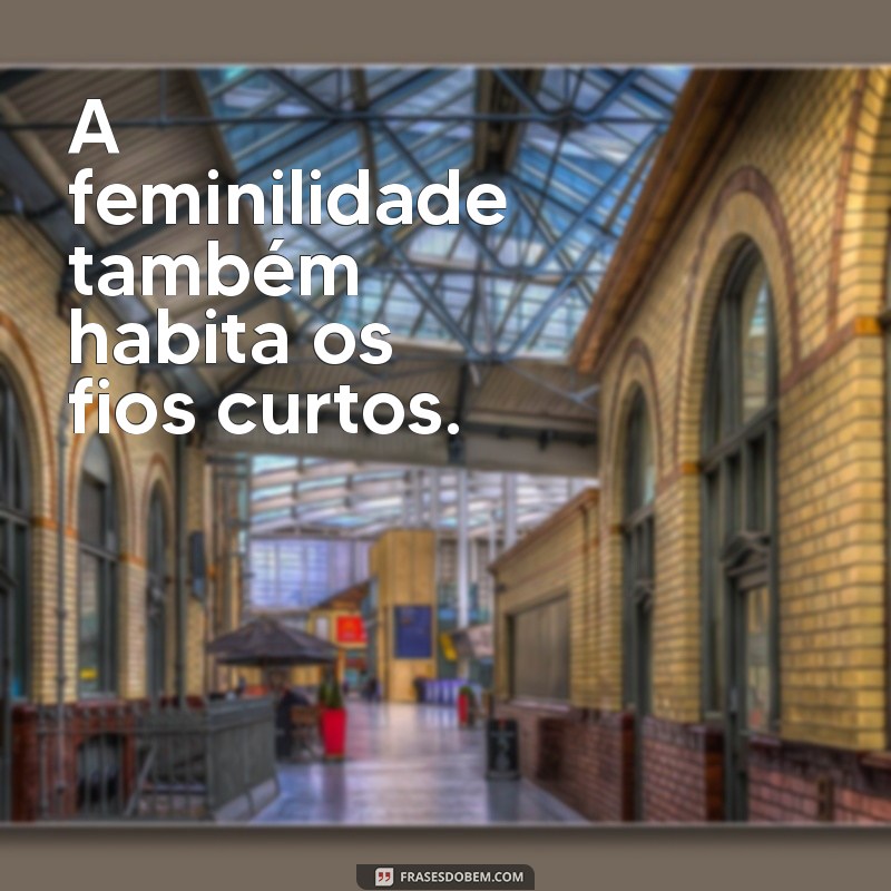 Frases Inspiradoras para Celebrar o Estilo do Cabelo Curto 