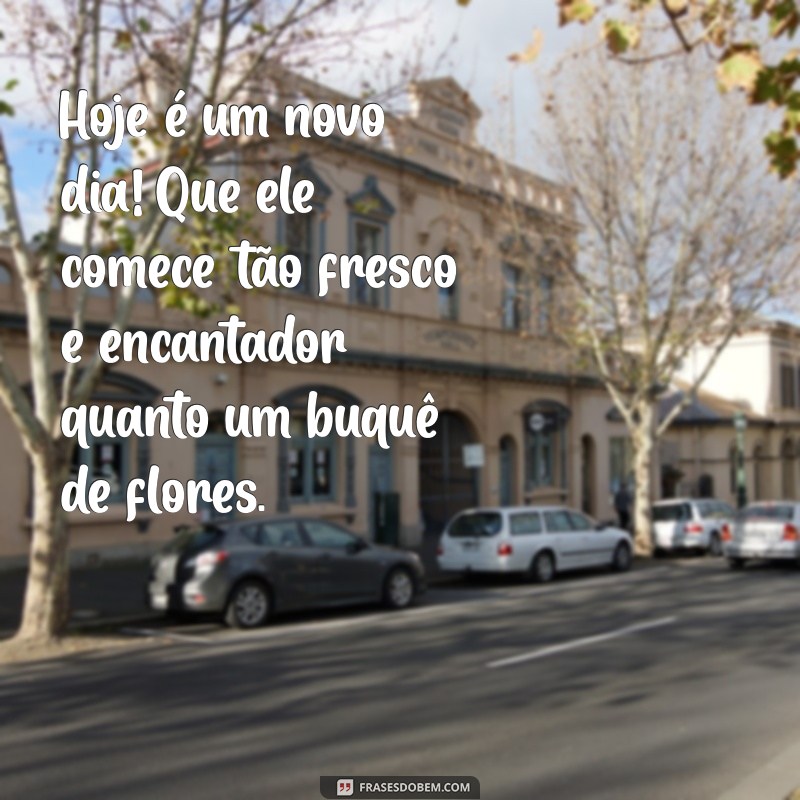 Encante Seu Dia: Mensagens de Bom Dia Acompanhadas de Buquês de Flores 