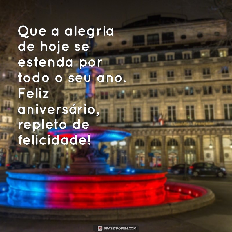 Mensagem de Aniversário Inesquecível: Celebre com Amor e Alegria 