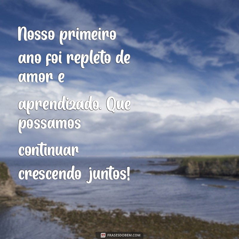 Mensagens Inspiradoras para Comemorar um Ano de Casados 