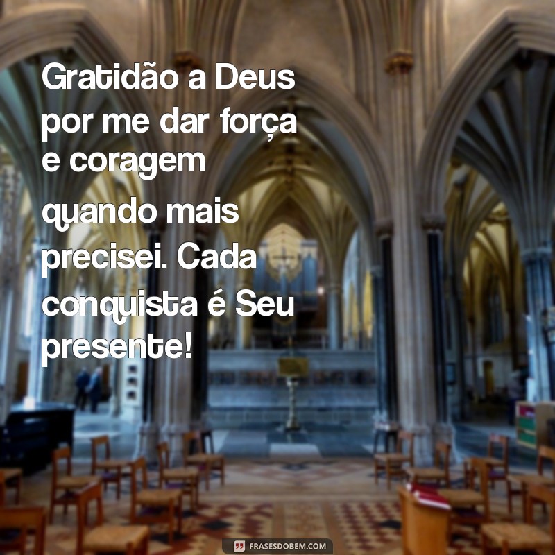 Mensagem de Gratidão a Deus: Celebre Suas Conquistas com Fé e Esperança 