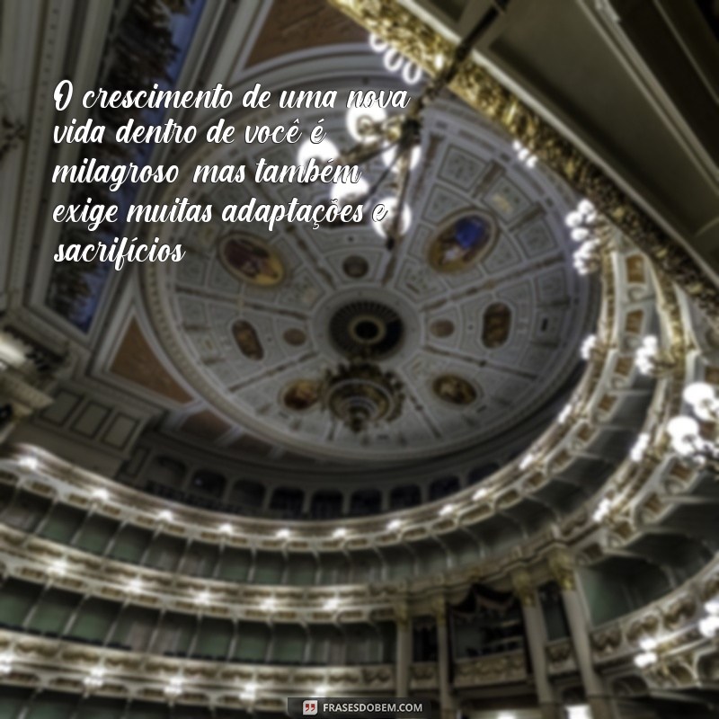 Desvendando os Desafios da Gravidez: Uma Reflexão Sobre a Jornada da Maternidade 