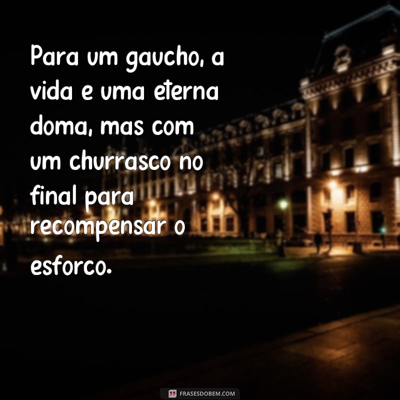 Divirta-se com as melhores frases de gaúcho engraçadas - Confira! 