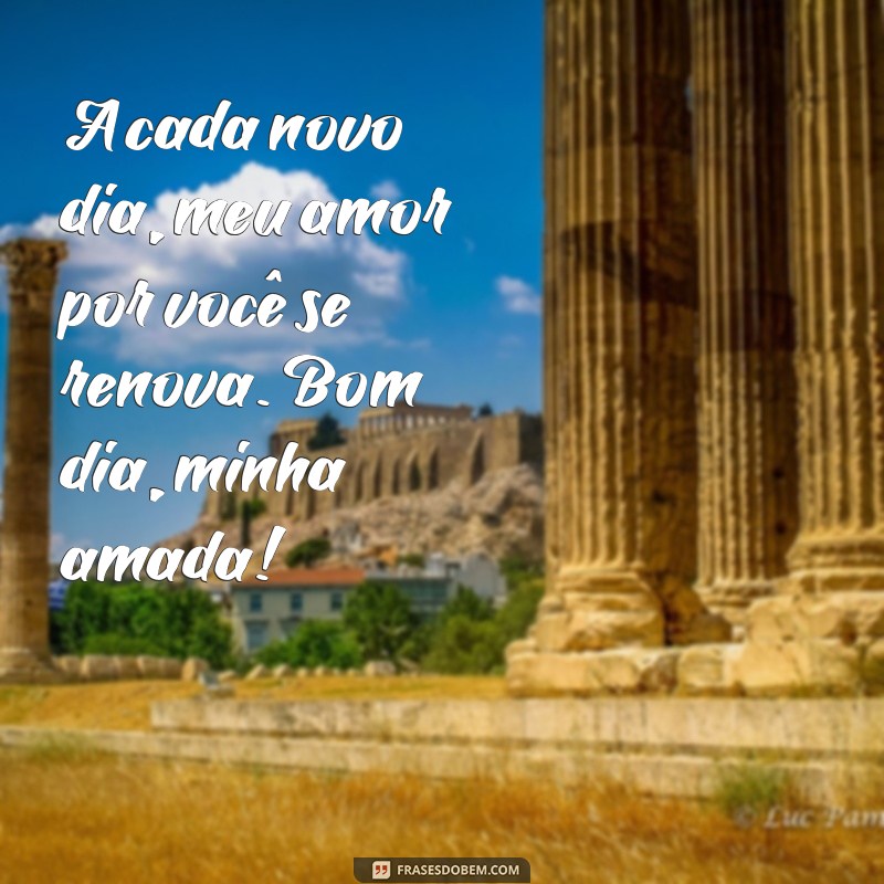 Frases Encantadoras de Bom Dia para Surpreender sua Amada 