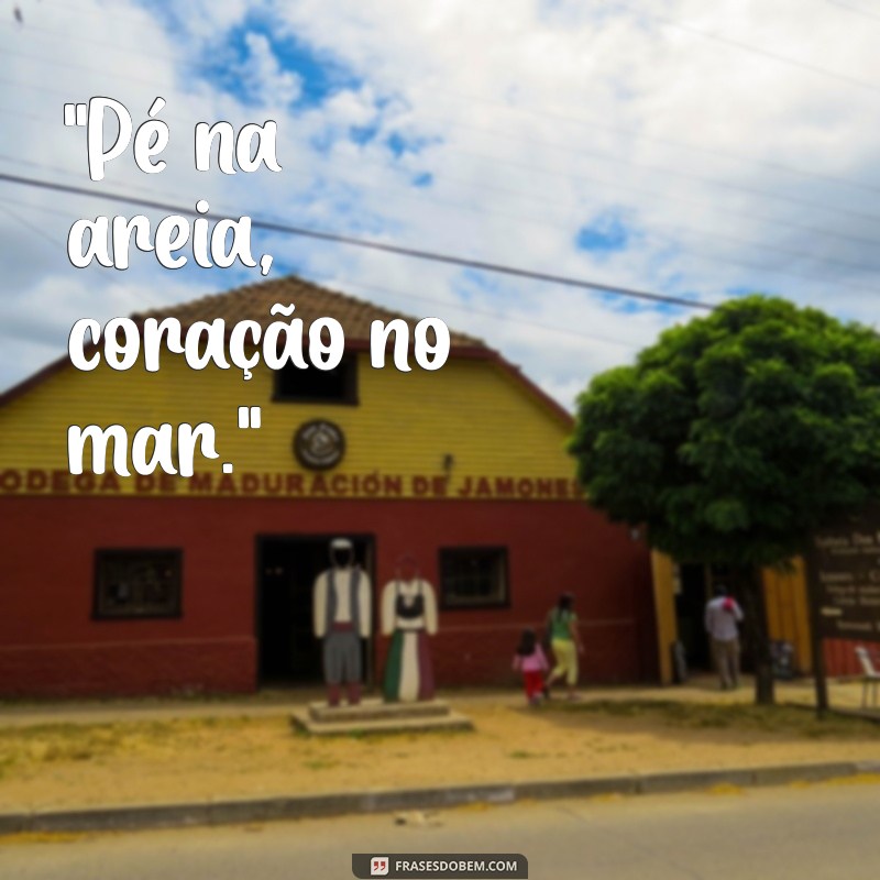 frases de foto praia 