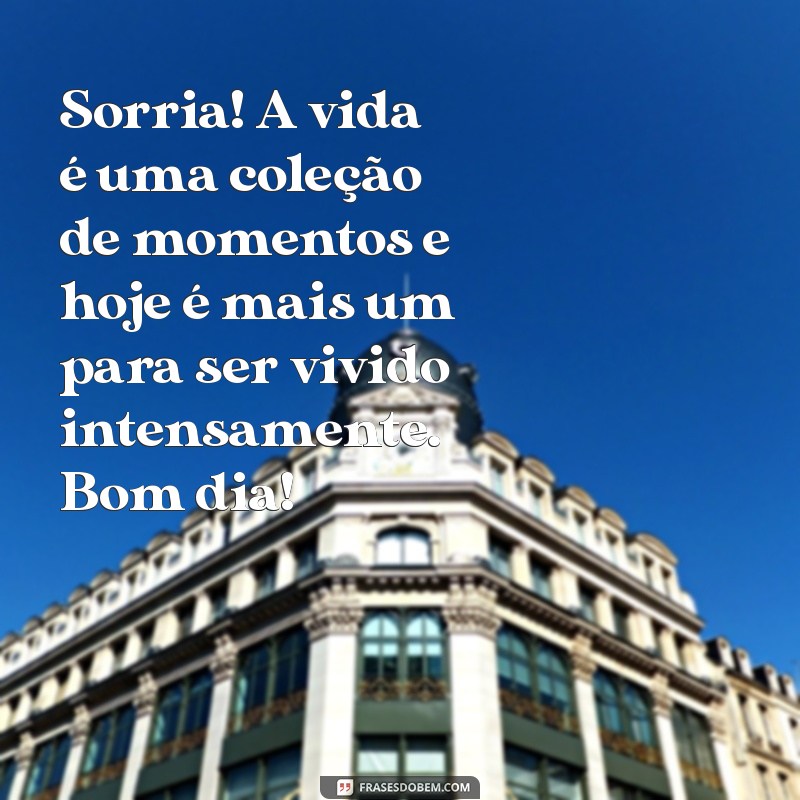 Mensagens Inspiradoras de Bom Dia para Iluminar seu Dia 