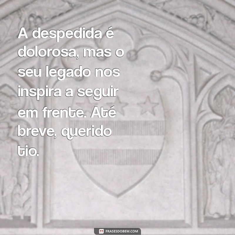 Mensagens de Luto para Tio: Conforto e Homenagem em Momentos Difíceis 