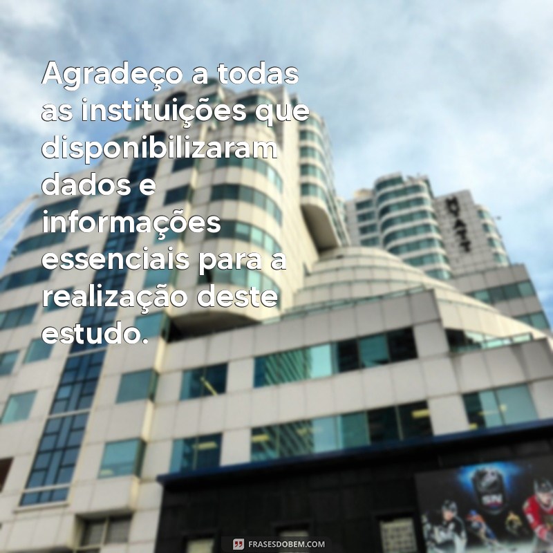 Modelos de Agradecimento para TCC: Inspire-se e Agradeça com Elegância 