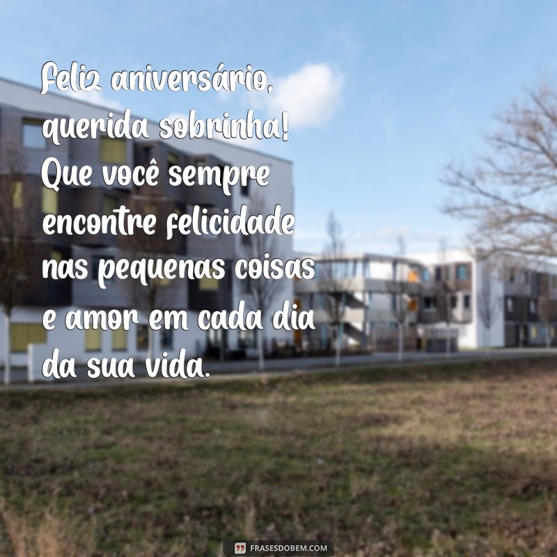 Mensagens Emocionantes de Aniversário para Sobrinha: Celebre com Amor! 