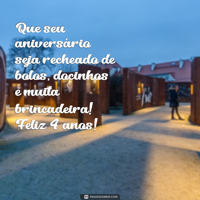 Feliz Aniversário Sobrinho: Mensagens e Ideias Criativas para Celebrar 4 Anos 