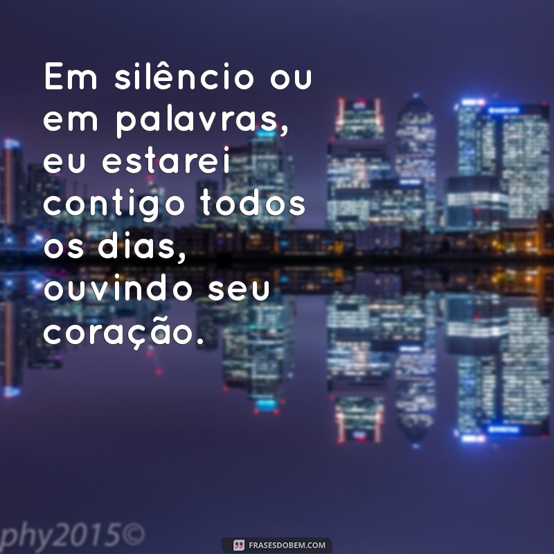 Encontre Conforto na Promessa: Eu Estarei Contigo Todos os Dias 