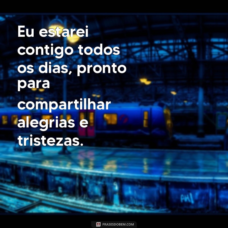 Encontre Conforto na Promessa: Eu Estarei Contigo Todos os Dias 