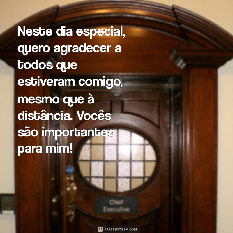 Texto de Agradecimento pelo Aniversário: Mensagens Inspiradoras para Compartilhar 