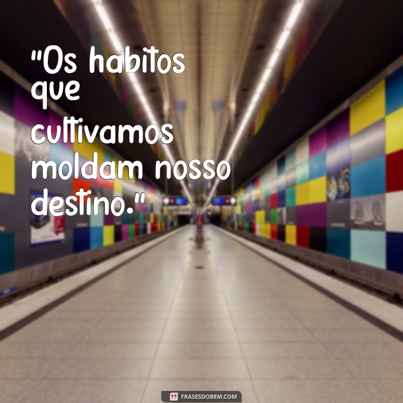 frases sobre habito 