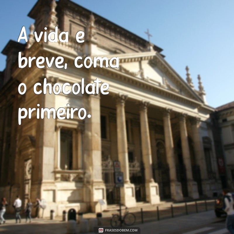 Frases Criativas para Acompanhar Seus Chocolates: Encante com Palavras! 