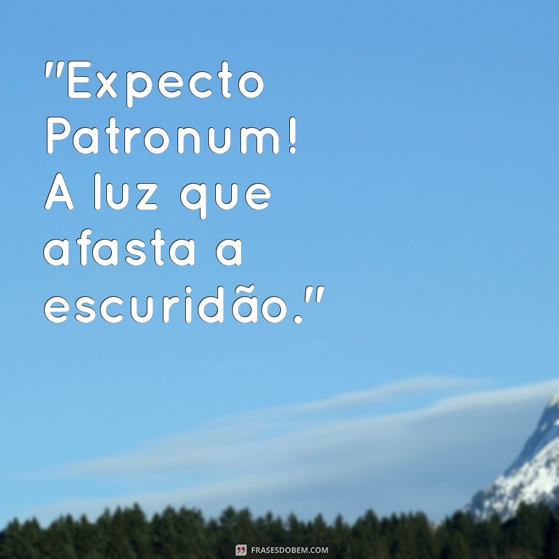 frases do harry potter feitiços 