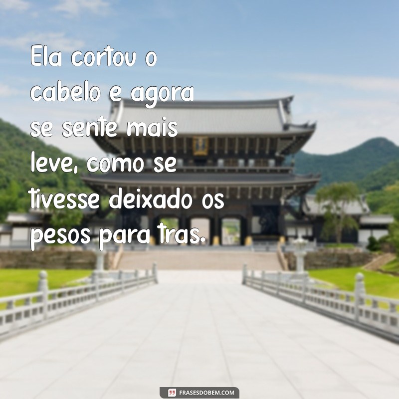 Frases Inspiradoras para Celebrar o Corte de Cabelo dela 