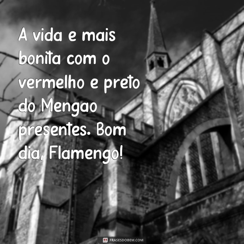 Descubra as melhores frases de bom dia para declarar seu amor ao Flamengo 