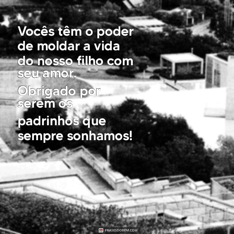 Mensagens Emocionantes para Madrinha e Padrinho de Batismo: Inspirações Para Celebrar Este Momento Especial 