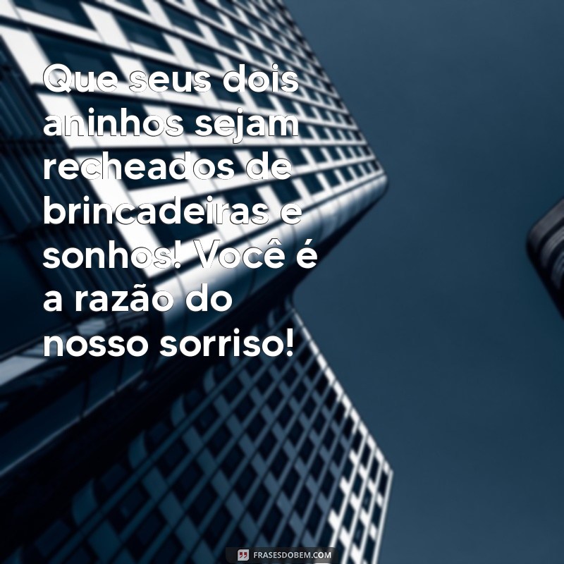 Mensagens Emocionantes de Aniversário para Celebrar os 2 Anos da Sua Filha 