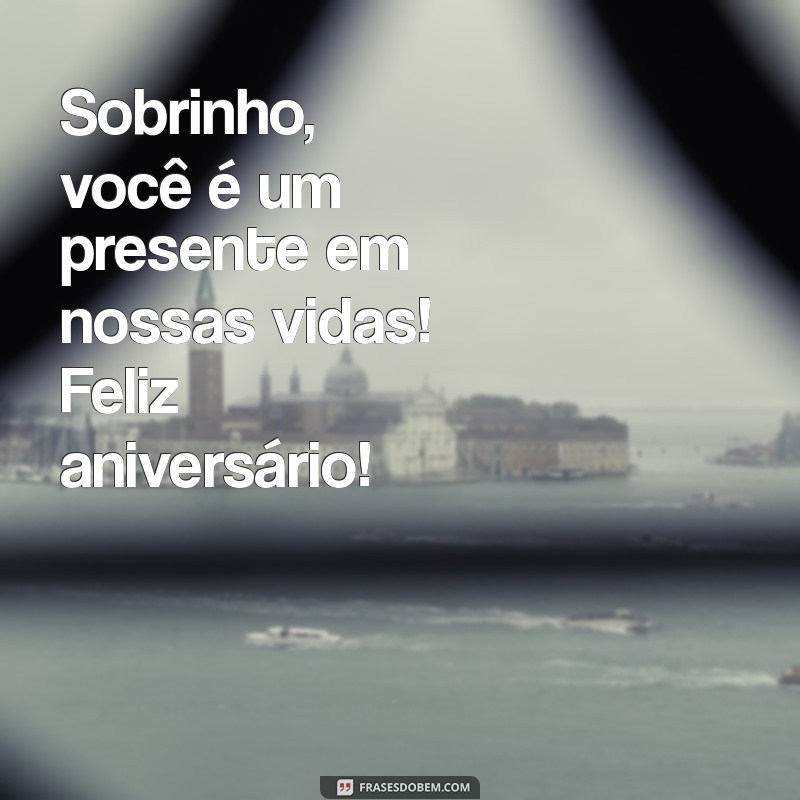 Parabéns Sobrinho: Mensagens e Frases Inspiradoras para Celebrar seu Dia! 