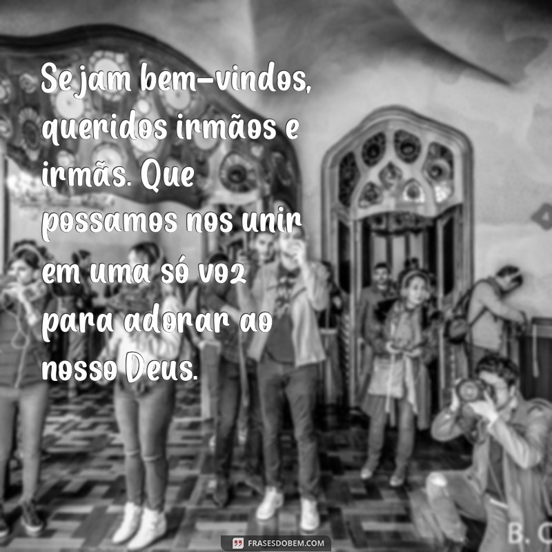 Descubra as melhores frases de apresentação para utilizar na igreja 